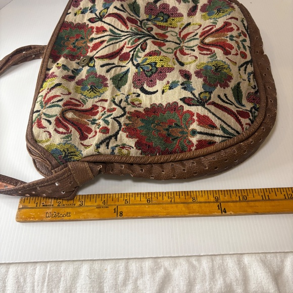 Vintage Joe Boxer Woven Tapestry Floral Pattern Purse Bag Handbag 90s Y2K main image 12
